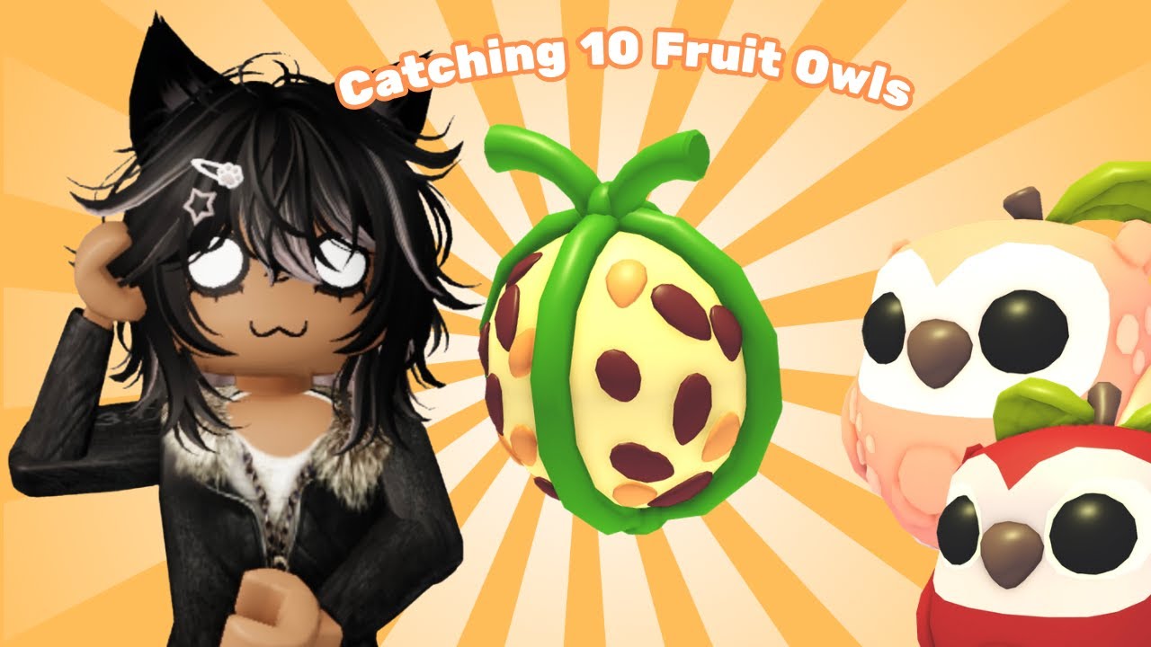 I Caught 10 FRUIT OWLS to Make a NEON! | Roblox Adopt Me