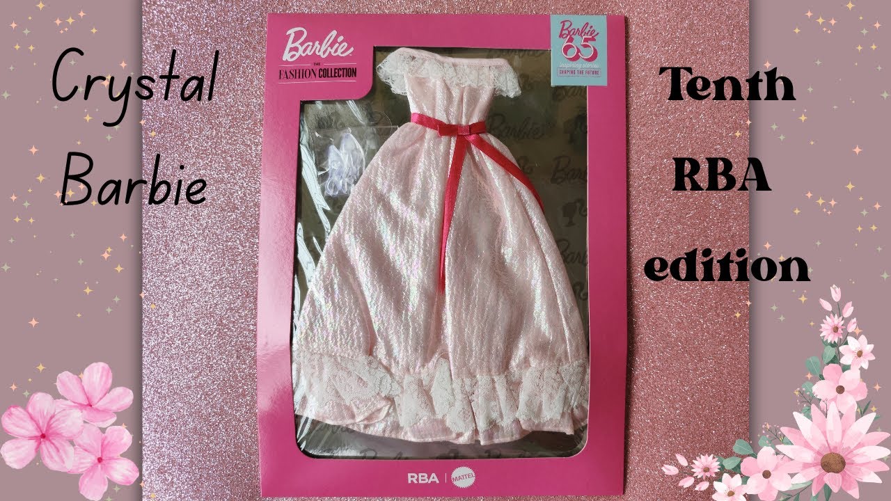 Crystal Barbie - RBA The Barbie Fashion Collection - YouTube