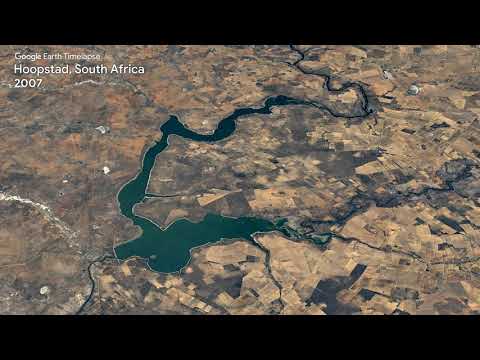 Google Earth Timelapse: Hoopstad, South Africa - Google Earth Timelapse: Hoopstad, South Africa