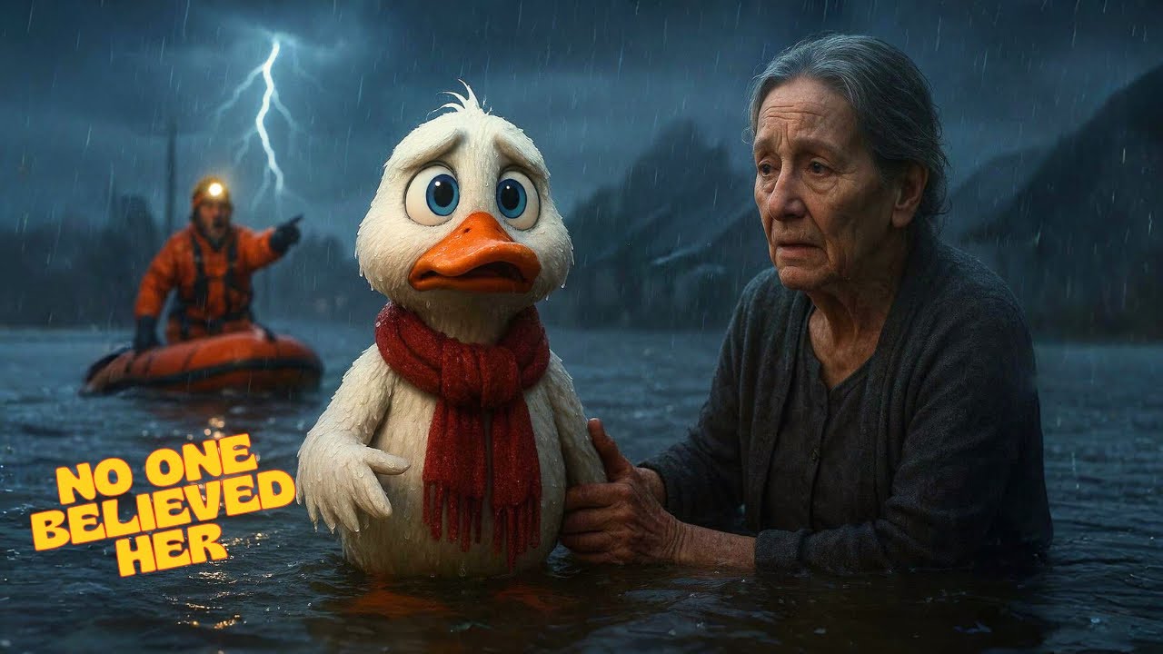 Misunderstood Duck Rescues an Old Woman When a Deadly Flood Hits the City🌊🦆