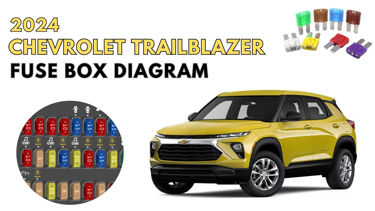 2024 Chevrolet Trailblazer Fuse Box diagram and location Guide