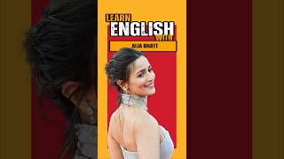 What She Said? Learn Smart English Idiom With Alia Bhatt. #shorts
