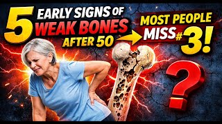 5 Early Signs of Weak Bones After 50 (Most People Miss #3)