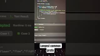 Longest Common Prefix #dsa #leetcode #striversdesheet #faang #maang #programming #placementprep