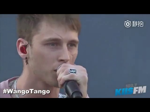 Machine Gun Kelly,Hailee Steinfeld ft.Let you go at Wango Tango 2017 singing at my best