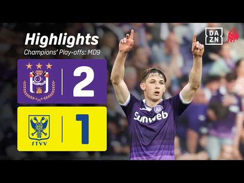 RSC Anderlecht secures 4th place! 📊 | RSC Anderlecht - STVV