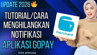 Terbaru 2026 ! Cara Menghilangkan Notifikasi Aplikasi Gopay
