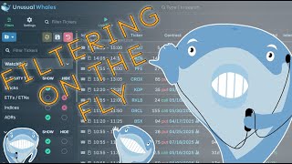 🚨FILTERING on the FLY🚨Unusual Whales REALTIME Filtering and Screener Walkthrough!