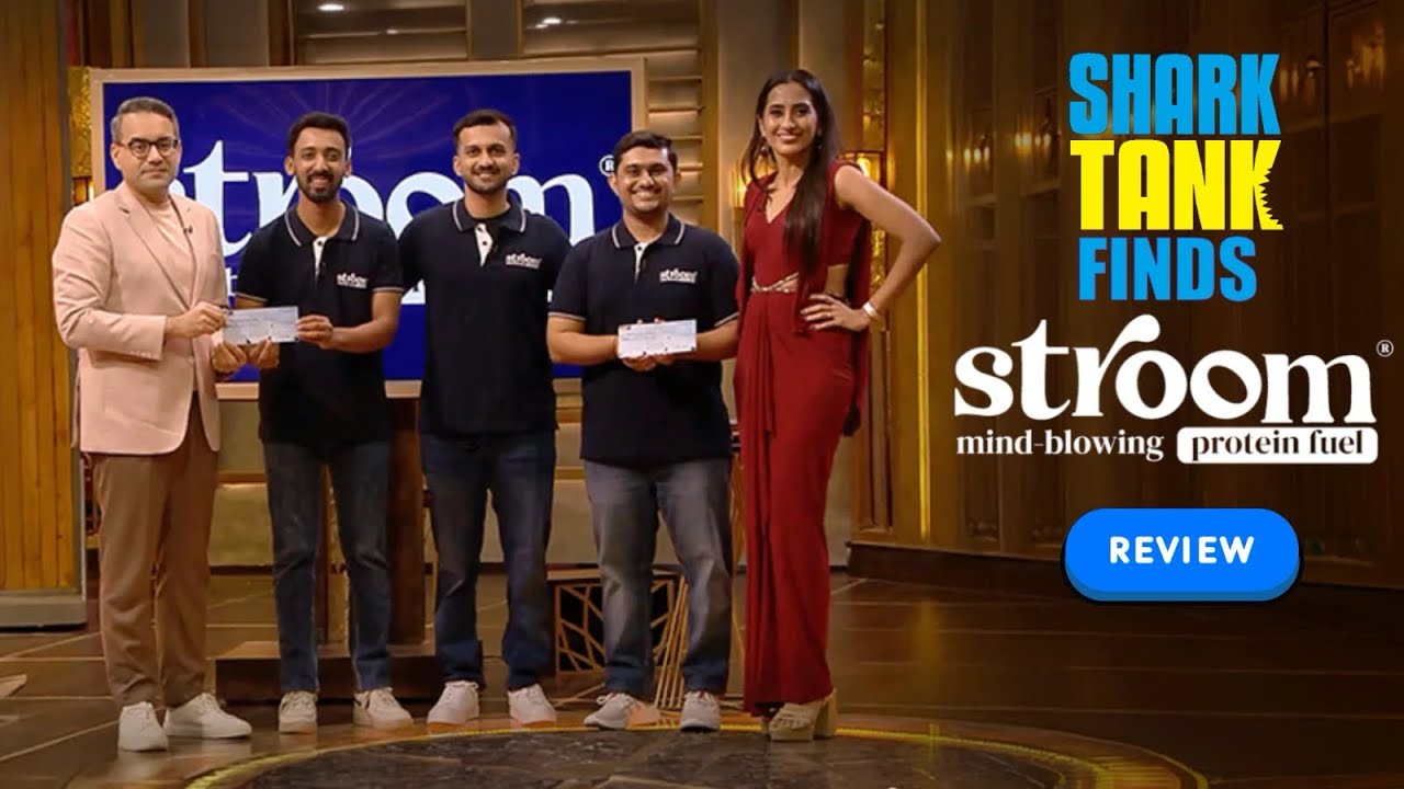 Why Sharks Invested in This Protein Bar | Milk Protein Explained | Stroom Shark Tank Review