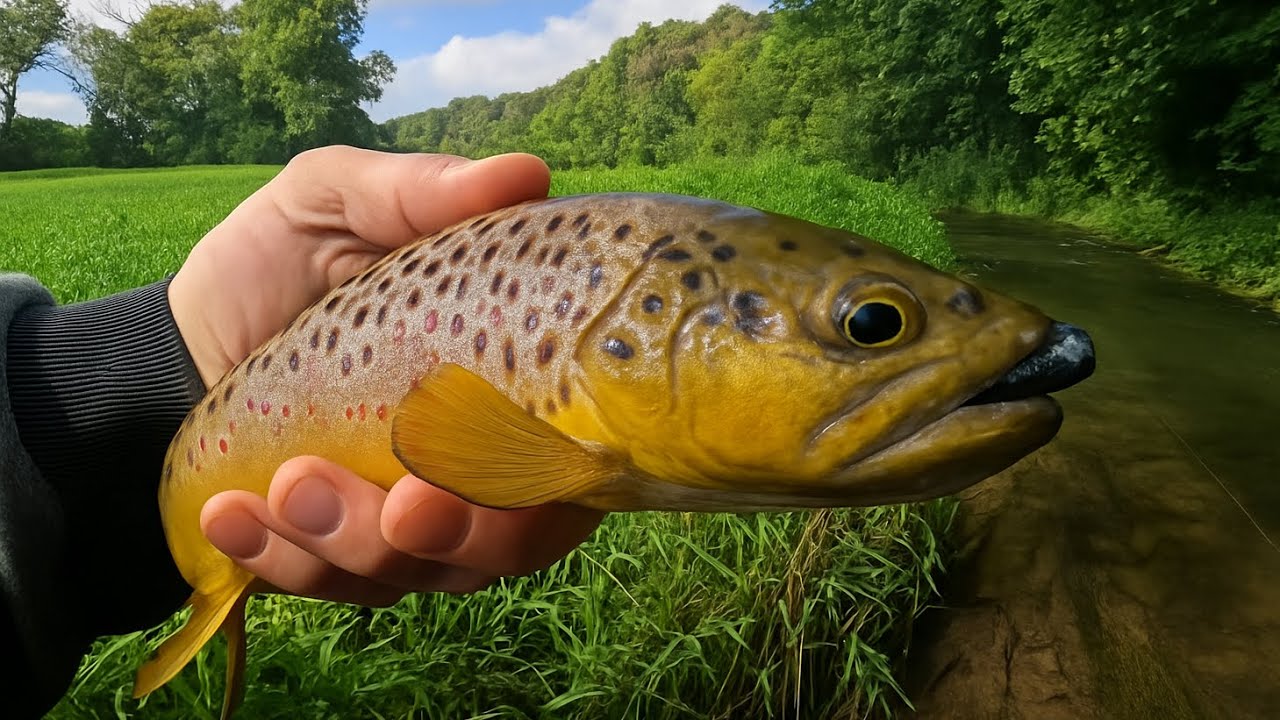 Finding Trout in SE Minnesota during the Heat of summer! (I found an elusive species)