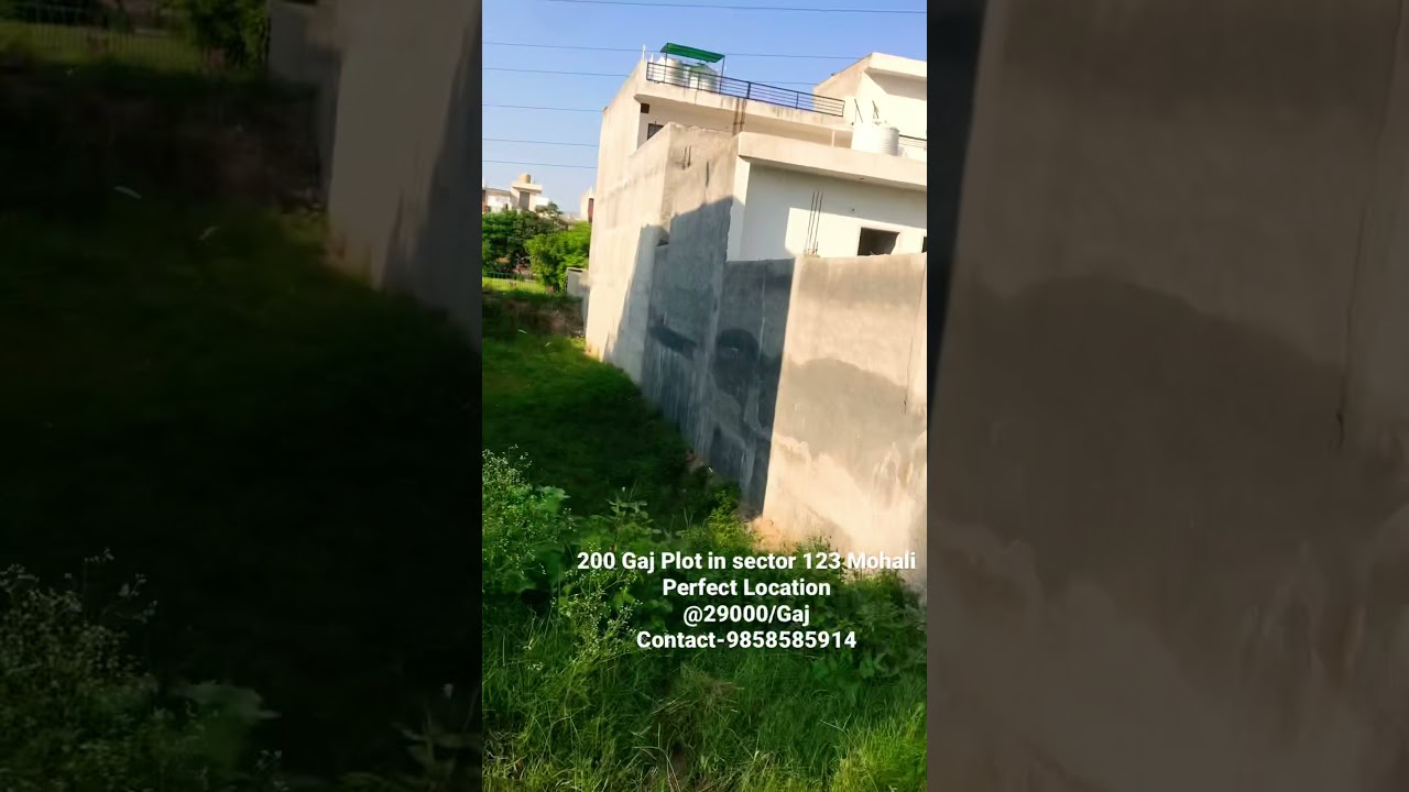 200 Sq yards plot in new sunny enclave,mohali contact-9858585914