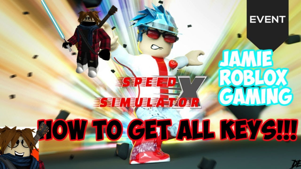 In Game Event How To Get All Keys Roblox Speed Simulator X