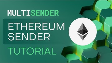 Multisender.com - Ethereum and ERC20 token tutorial