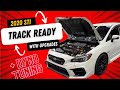 2020 sti gets  girodisc brakes wcooling  perrin cooling mods  cobb fuel system  dyno tuning
