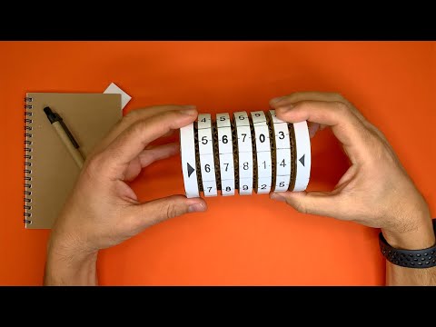 How to Make a Cardboard Safe with Combination Lock | Smooth Crafts DIY