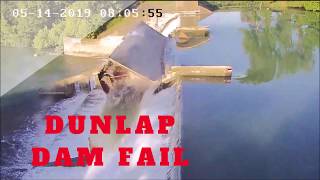 Dam Failure Dunlap Spillway Collapse