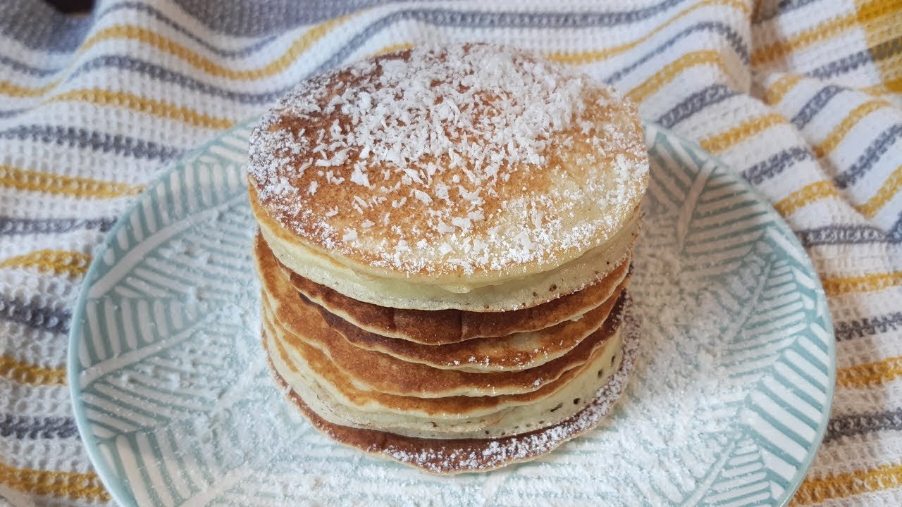 Pancakes à la coco - Recette sans gluten et sans lactose #330