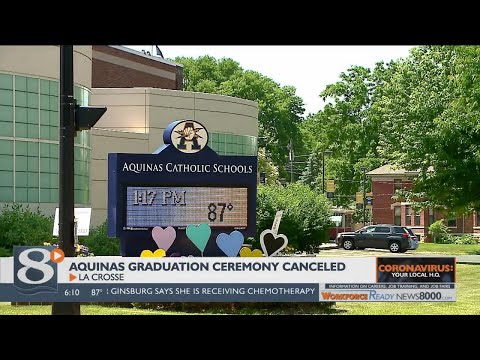 Aquinas Catholic Schools cancel graduation ceremony