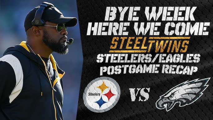 Recap of the Steelers Week 8 loss to the Eagles