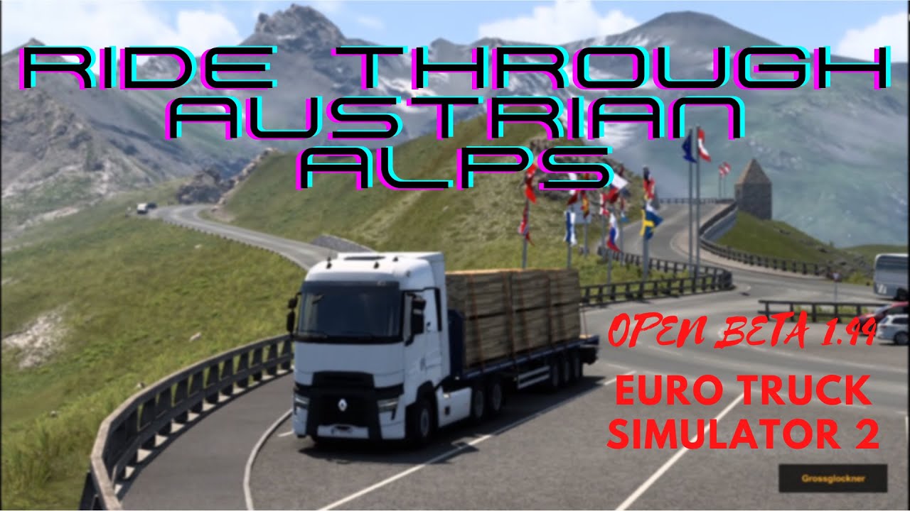 Euro Truck Simulator 2 - Heavy Haulage Through Austrian Alps || Thrustmaster T300RS