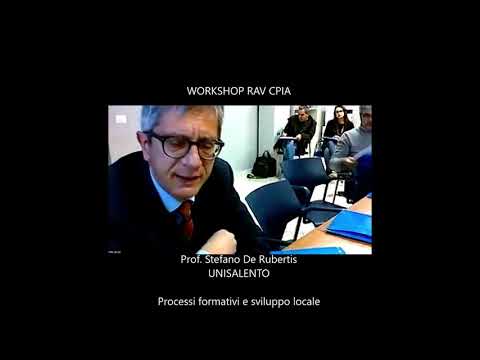 WORKSHOP - LE PAROLE DEL RAV - CPIA LECCE