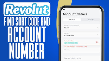 How To Find Sort Code And Account Number On Revolut (2025)