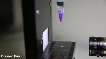 This short video shows how we test water contact angle in our lab
