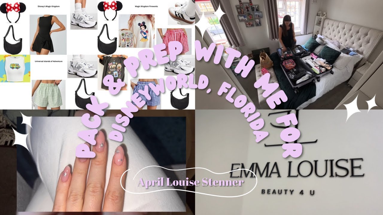 Pack & Prep With Me For Disneyworld, Florida