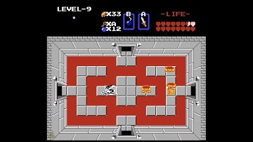 Level 9 (Second Quest) Short Walkthrough - The Legend of Zelda Second Quest 100% Walkthrough