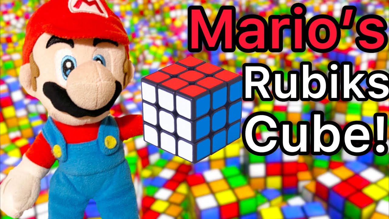 Mario enlists help from dozens of Rubik's cubes in epic stop-motion  adventure【Video】