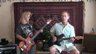 Love Me Tender - Elvis Guitar and Bass Cover - JIM&DEB