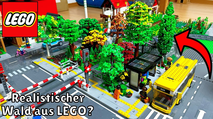 So entsteht ein realistischer Wald aus LEGO® für eine Stadt | LEGO® Stadt Update 74