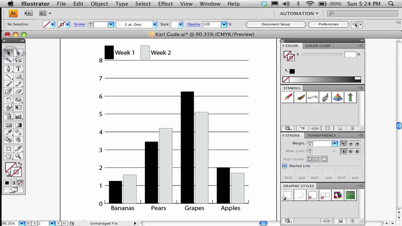 How To Make A Bar Chart In Illustrator