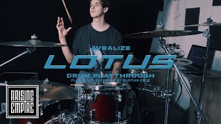 AVRALIZE - LOTUS (ONE-TAKE DRUM PLAYTHROUGH)