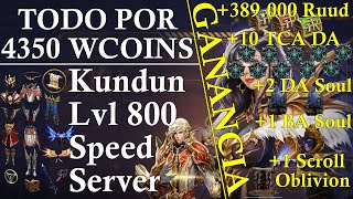 Kundun Lvl 800 Con 4350 WCoins  Speed Server GMO Mu Online Full Premios  #GMO #muonline #mmorpg