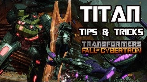 Transformers Fall of Cybertron - Titan Tips & Tricks - Grimlock & Hardshell Multiplayer Gameplay