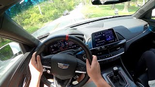 Should I buy my dream car? - 2024 Cadillac CT4-V Blackwing - POV Driving Impressions by BovDrives 716 views 12 days ago 11 minutes, 3 seconds