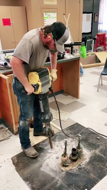 Jackhammer construction sound effect