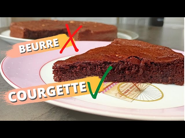 Gâteau au chocolat à la courgette {sans beurre} : Il était une fois la  pâtisserie