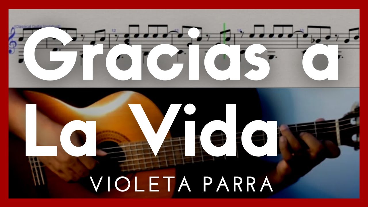 Gracias a La Vida - Violeta Parra (violão solo) - YouTube