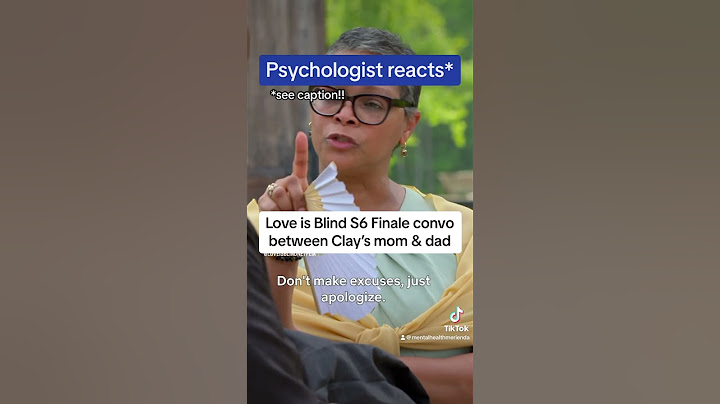Part 1: Love is Blind s6 Finale convo between Clay’s mom and dad