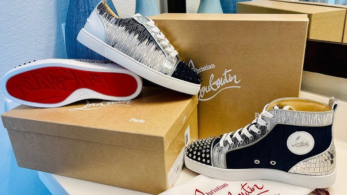 CHRISTIAN LOUBOUTIN Bengal Lou Spikes High-Top Sneakers - More Than You Can  Imagine