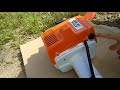 Roçadeira Stihl FS 160 - Como Ligar