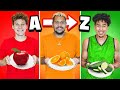 2HYPE Eats In Alphabetical Order for 24 Hours! A to Z Food Challenge