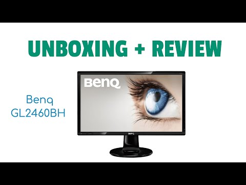 BENQ GL2460BH | GAMING OFFICE MONITOR 24" | Unboxing - Review