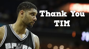 Tim Duncan Tribute (Thank You Timmy)