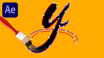 After Effects 🖌️ Paint Brush Text Reveal Animation | Tutorial