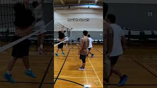 Almost a perfect hit 😢 #volleyball #pov #clips