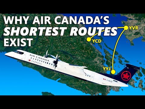 Why Air Canada's Shortest Flights Exist