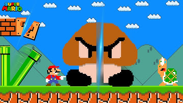 What If Mario Can Split Anything He Wants in Half?
